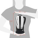 Ver imagem 7 de Elite Gourmet Ec812 Cafeteira Elétrica Percoladora 12 Xícaras - Inox com Knob de Plástico