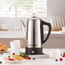 Ver imagem 2 de Elite Gourmet Ec812 Cafeteira Elétrica Percoladora 12 Xícaras - Inox com Knob de Plástico