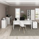 Ver imagem 5 de Conjunto para Escritório Branco 6 Peças Tecnomobili
