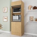 Ver imagem 2 de Torre Quente 3 Portas 2 Nichos 70cm Nara CabeCasa MadeiraOriginals