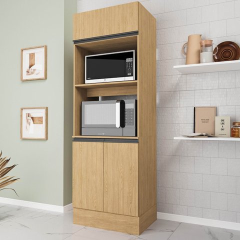 Torre Quente 3 Portas 2 Nichos 70cm Nara CabeCasa MadeiraOriginals