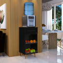 Ver imagem 1 de Balcão Multiuso com 1 Gaveta e Pé Palito de Madeira