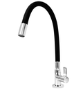 Ver imagem 1 de Torneira Cozinha Mesa Flexível Luxo Color Preta C-65
