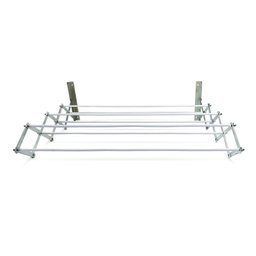 Varal de Parede Retrátil Aço Sanfonado - 80cm - 4