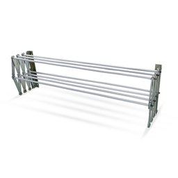 Varal de Parede Retrátil Aço Sanfonado - 80cm - 7