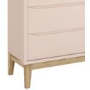 Ver imagem 3 de Cômoda Sapateira Classic New Rosa Fosco com Natural - Reller