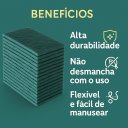 Ver imagem 3 de Kit 25 Unidades Fibra Limpeza Geral Verde 26cm × 10cm – Multiuso para Piso Uso Residencial / Industr