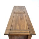 Ver imagem 6 de Balcão Buffet Cozinha Madeira Maciça Rustica 2 Portas Imbuia