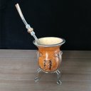 Ver imagem 3 de Kit Chimarrão Conjunto Tererê Mate Cuia E Bomba Tradicional Bota