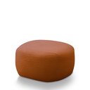 Ver mais imagens de Conjunto Poltrona Base Giratória e Puff Decorativo Charlote Sala de Estar Bouclê Terracota G88 - Gra