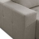 Ver imagem 3 de Sofá 3 Lugares Retrátil Reclinável para Sala de Estar 250cm Byron F04 Linho Cru - Lyam Decor