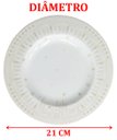 Ver imagem 4 de Jogo Prato Sobremesa Lanche 2pçs 2 Pessoas Natal Noel 21cm