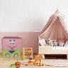 Mesa de Cabeceira Infantil Tema Bob Esponja Calça Quadrada - Rosa - 9
