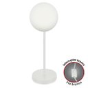 Ver imagem 3 de Abajur Luminária De Mesa Aro Jabuticaba Globo Orby Branco