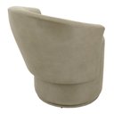 Ver imagem 6 de Poltrona Orgânica Living Mavi Fixa Veludo Bege - Desk Design