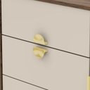 Ver imagem 4 de Comoda com Espelho 4 Gavetas 1p 93 Cm Bel Imbuia Fendi Vlr