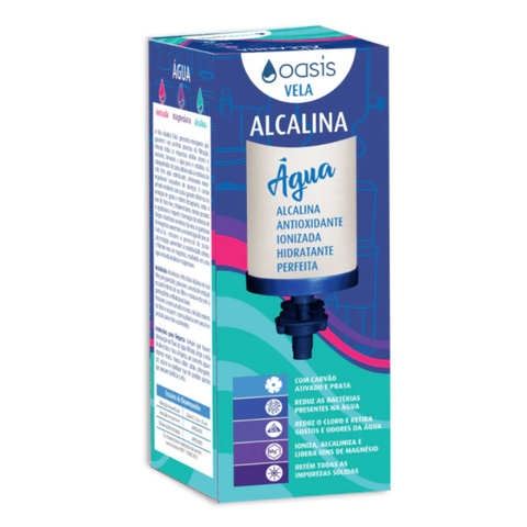 Kit 02 Un Vela Oásis Alcalina Tripla Ação Prata Coloidal