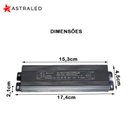 Ver imagem 3 de Fonte para Fita Blindada 100w 8.3a 12v-astraled