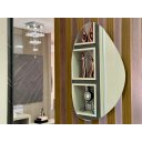 Ver imagem 3 de Espelho Orgânico Lapidado com Led 45x70:branco Quente/pilha