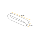 Ver imagem 4 de Lixa para roda expansiva grão 240 jogo com 5 peças VONDER