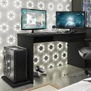 Ver imagem 2 de Mesa para Computador Desk Gamer DRX-8000 Preto Black - PR Móveis