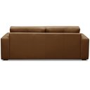Ver imagem 6 de Sofá 3 Lugares para Sala de Estar Living 235cm Vienne L06 Couro Marrom Claro - Lyam Decor