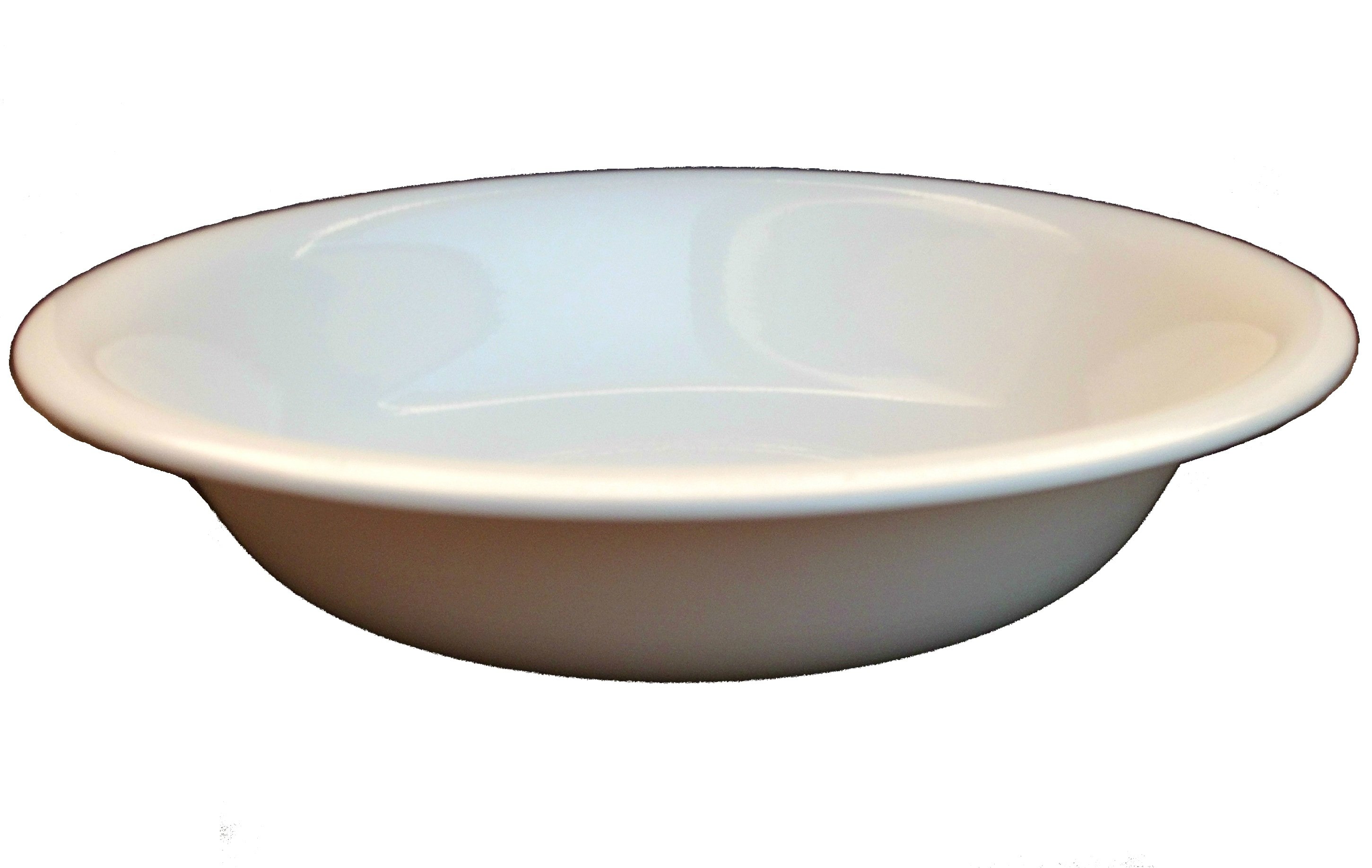 Bacia Nacional Metal Revestido de Branco Atóxica Manicure 3 Litros Jta N28 - 3