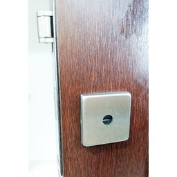Kit Stam 800 Rolete Tetra Chave Quadrada Escovado Porta Pivotante - 2