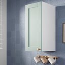 Ver imagem 1 de Armário Aéreo Planejado 1 Porta 30cm Arizona CabeCasa MadeiraOriginals Verde/Menta/Branco