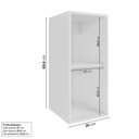 Ver imagem 3 de Armário Aéreo 1 Porta 30cm Arizona CabeCasa MadeiraOriginals