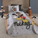 Ver imagem 1 de Cobre Leito Cama Solteiro Mickey Mouse 1,60m X 2,35m