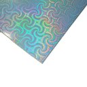 Ver imagem 2 de Vinil Adesivo Holográfico Espiral Brilhante A4 135g À Prova D'água Filme Adesivo Pvc com 10 Folhas M