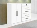 Ver imagem 1 de Cômoda Sapateira 5 Gavetas Branco Cronus D'doro
