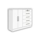 Ver imagem 2 de Cômoda Sapateira 5 Gavetas Branco Cronus D'doro