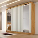 Ver imagem 1 de Guarda Roupa Galati 2 Porta com 2 Espelhos Mdf - Mademarcs