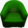 Capa Poltrona Ferradura:verde - 1