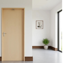 Ver imagem 2 de Porta de Abrir Madeira Amescla 2,10x0,82 Batente 09 Fechadura Simples Lado Direito