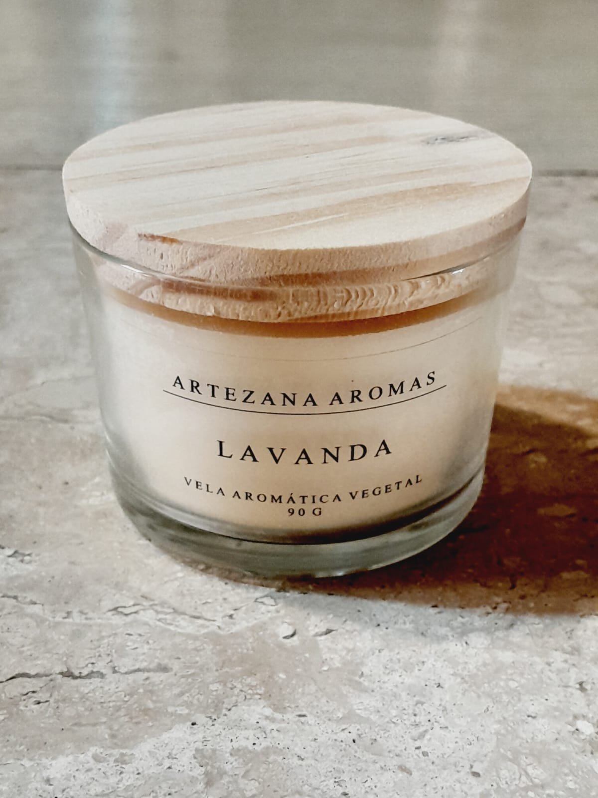 Vela Lavanda - 90g Artezana Aromas Linha Clássica - 4