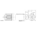 Ver imagem 6 de Motor Elétrico Trifásico Weg 0.75 Cv 4p 71 220/380v C/ 6 Term 60hz B14d W21