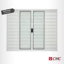 Ver imagem 3 de Veneziana de Alumínio Branco 1,00 (a) X 1,50 (l) sem Grade 6fls. Linha Modular
