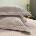 Ver imagem 2 de Kit Cobre Leito King Linenn com Porta Travesseiro 3 Peças Appel