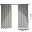 Ver imagem 5 de Cortina Quarto Sala Ambientes Ilhós Reforçado Black Out