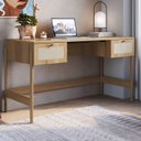 Ver imagem 1 de Escrivaninha 2 Gavetas Palhinha 27931 Linha Oslo Hanover Artesano