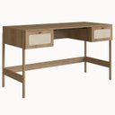 Ver imagem 2 de Escrivaninha 2 Gavetas Palhinha 27931 Linha Oslo Hanover Artesano