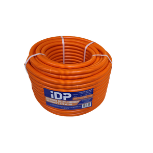 Conduíte Corrugado Laranja 1 Polegada Rolo 25 Metros – Alta Resistência para Instalações Elétricas