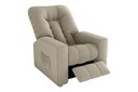 Ver imagem 4 de Poltrona Reclinável Mx5 Pallas Suede Bege B251- Matrix