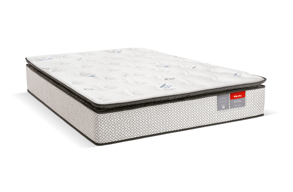 Colchão Casal Infinity Pillow Top Espuma Hr 138x188x32 Reconflex - 1