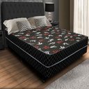 Ver imagem 1 de Cama Box Casal Conjugada Ortopédica Preta 7cm