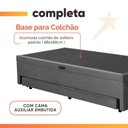 Ver imagem 7 de Base Cama Bibox com Baú Solteiro e Cama Auxiliar 3 em 1 - 88x188x46 Bela