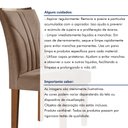 Ver imagem 7 de Conjunto 2 Cadeiras para Sala de Jantar Laguna Espresso Móveis